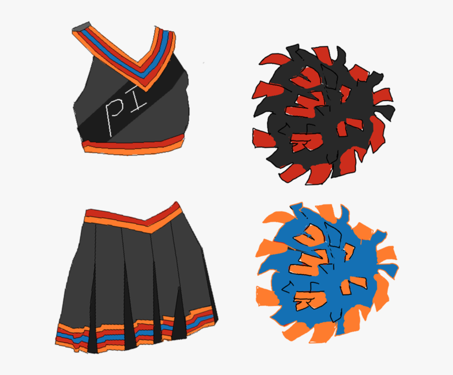 Discount Cheerleading Uniforms Sport - Cheerleader Uniform Png, Transparent Clipart