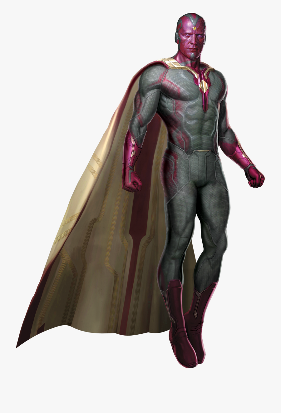 Iron Man Wiki - Vision Avengers Infinity War, Transparent Clipart