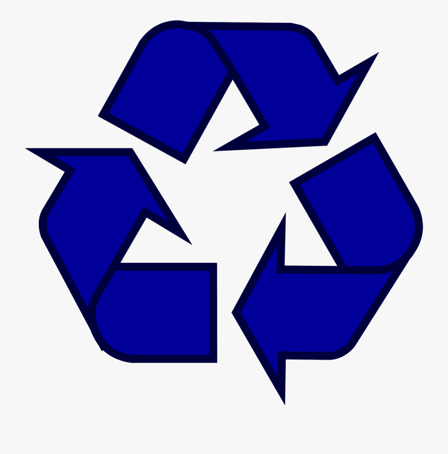 Recycling Symbol Icon Outline Sol - Pink Recycle Symbol, Transparent Clipart