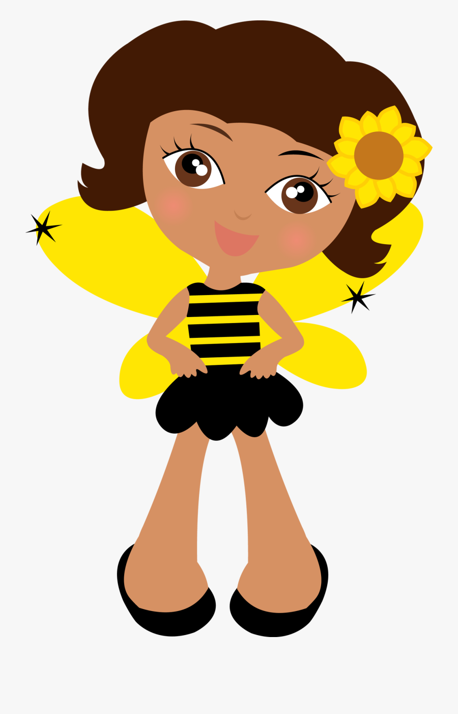 Buzz Bee, Bee Party, Bumble Bees, Beehive, Cute Clipart, - Menina Moreninha Png, Transparent Clipart