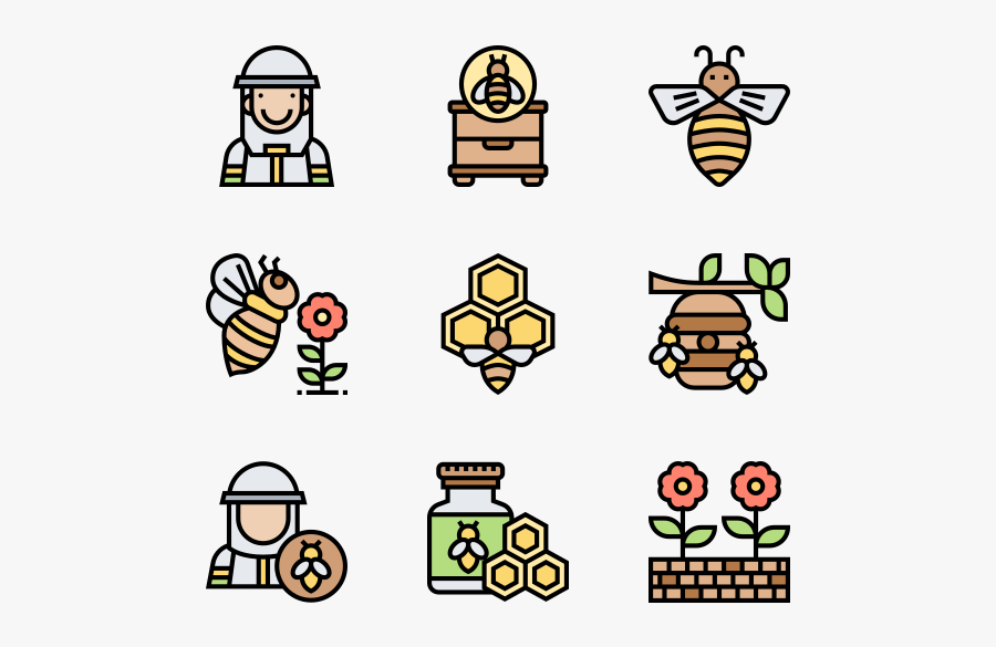 Apiary - Beehive Icon, Transparent Clipart