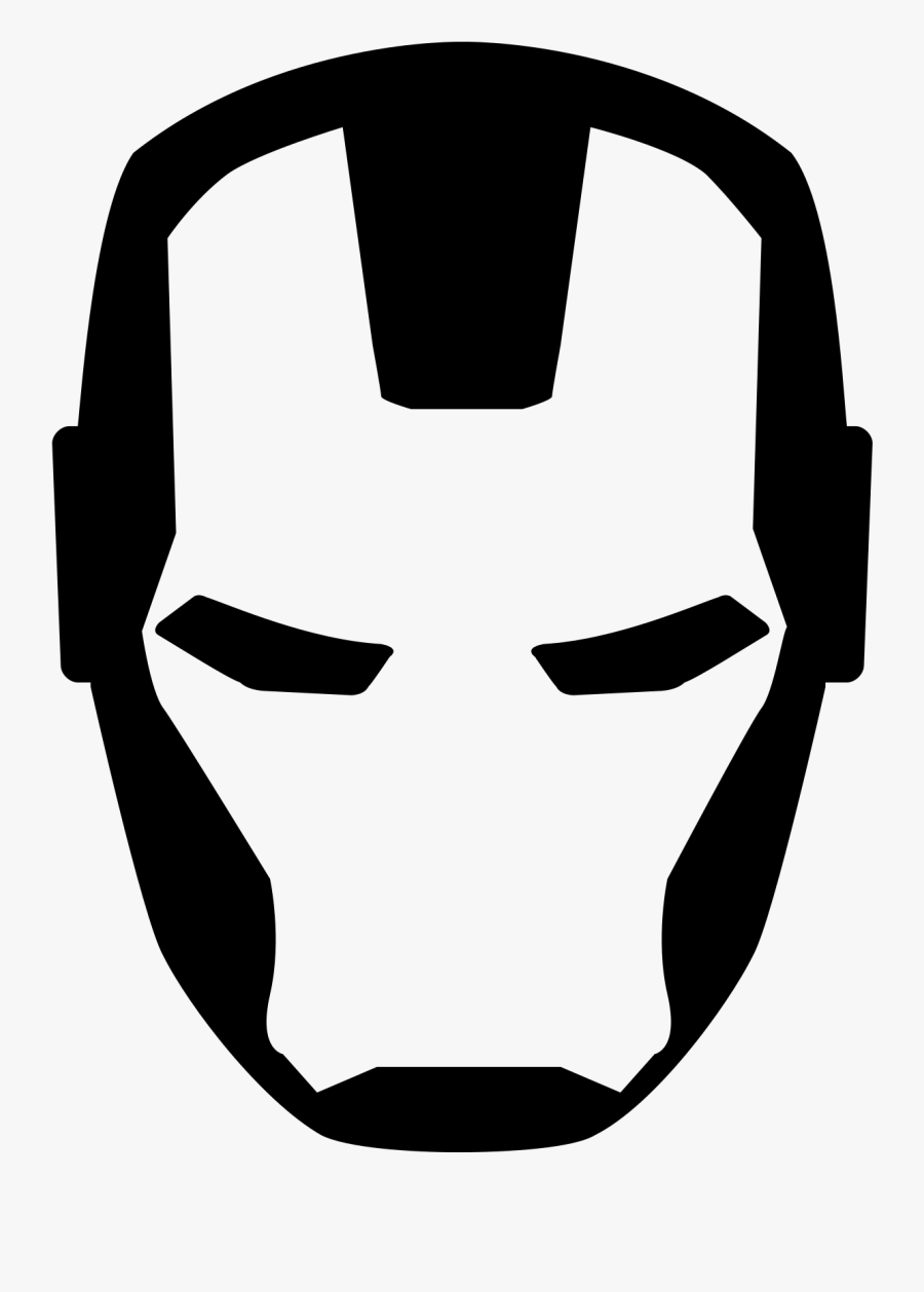 Iron Man Icon - Iron Man Vector Logo, Transparent Clipart