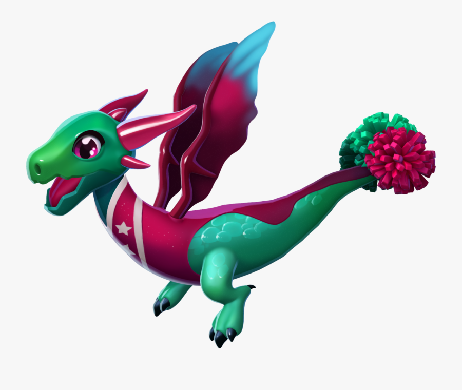 Dragon Mania Legends Cheerleader Dragon, Transparent Clipart