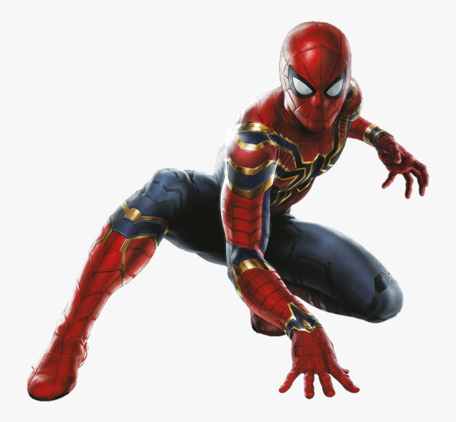 America Spider-man Hulk Iron Thanos Captain Man Clipart - Spiderman Infinity War Png, Transparent Clipart