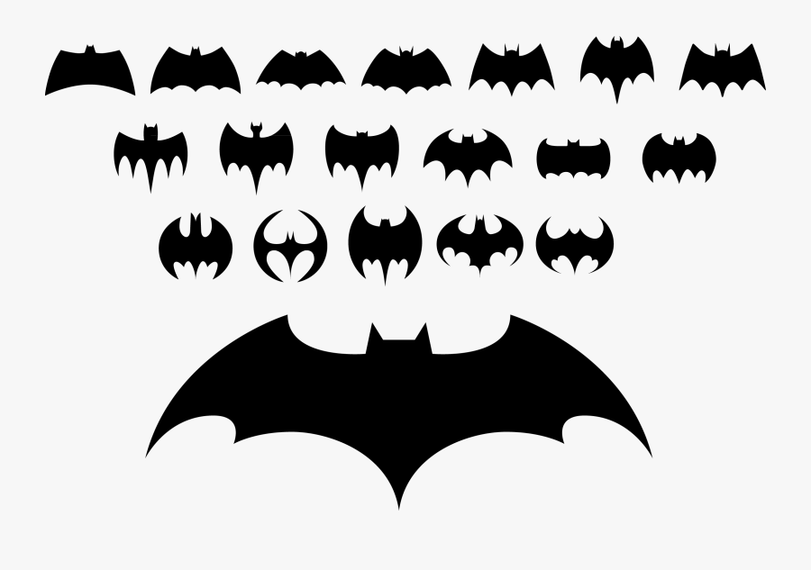 Batman Logo Clip Art - Bat Logo, Transparent Clipart