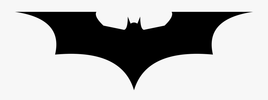 Transparent Batman Logo Dark Knight - Batman Symbol The Dark Knight, Transparent Clipart