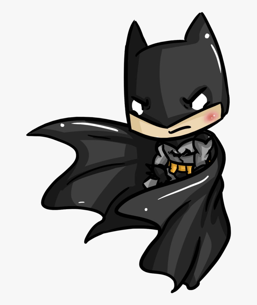 Batman Chibi, Transparent Clipart