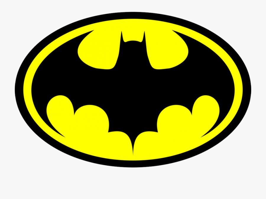 Batman-logo - Batman Logo Transparent Background, Transparent Clipart