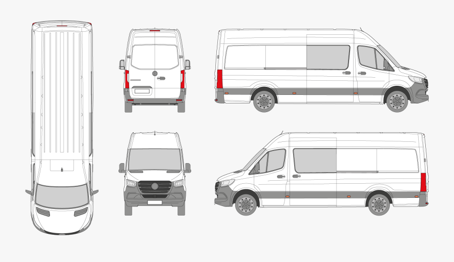 Van Clipart Front Jpg - Compact Van, Transparent Clipart