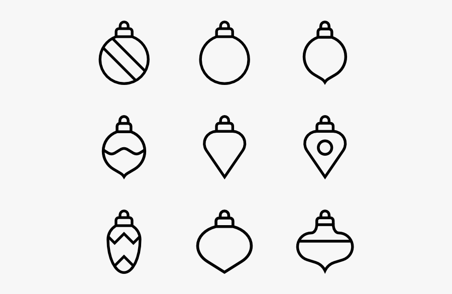 Toys On The Christmas Tree, Transparent Clipart
