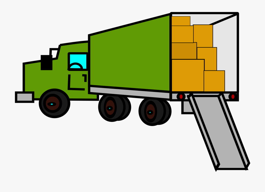 Pickup Clipart Van Pickup - Moving Truck Clipart Png, Transparent Clipart