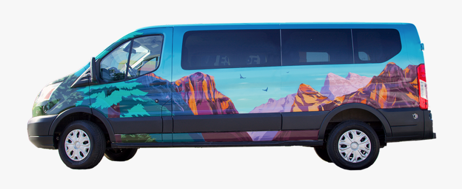 Clip Art Types Of Campervans And - Big Sur Escape Campervan, Transparent Clipart