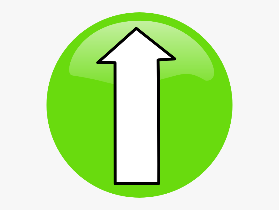 Green Arrow Up Clipart, Transparent Clipart