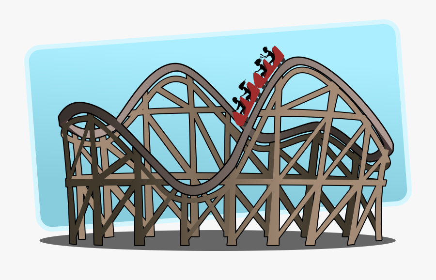 Clip Art Roller Coaster Clip Art Fun Roller Coaster - Lumber, Transparent Clipart
