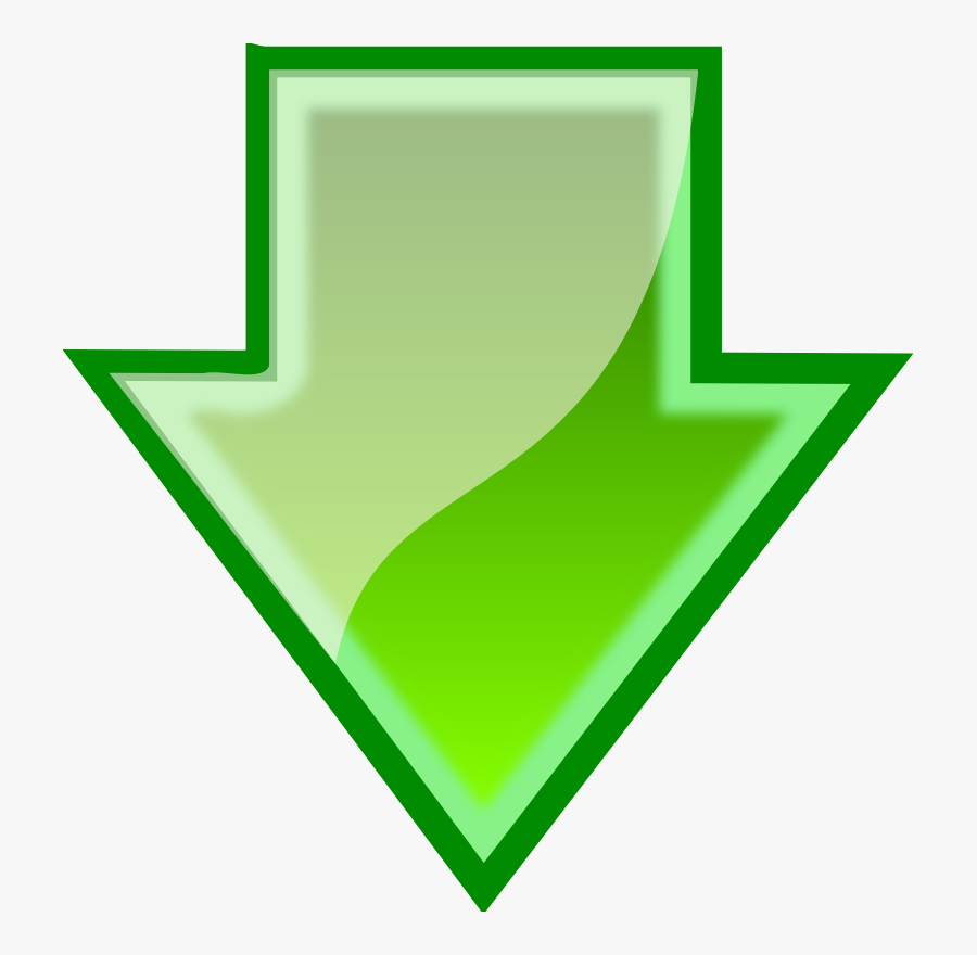 Download Arrow Png Clip Arts - Green Down Arrow Png, Transparent Clipart