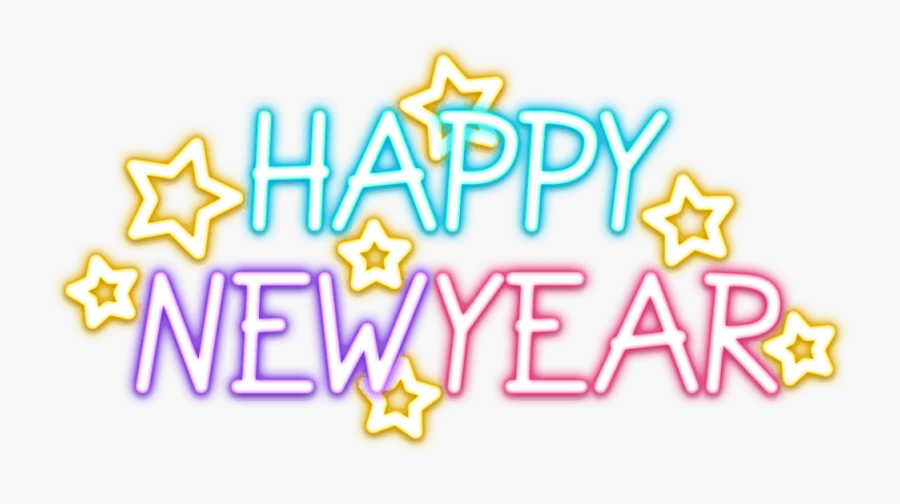 Transparent Happy New Year 2018 Png - Stickers Happy New Year Png, Transparent Clipart