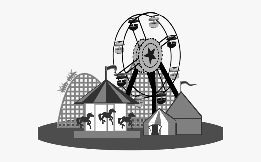 Carnival Clipart Black And White, Transparent Clipart