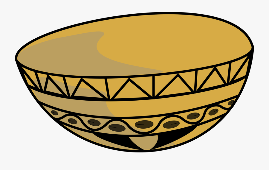 Soup Bowls Images - Clip Art Of Calabash, Transparent Clipart
