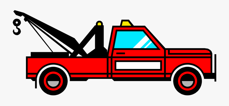 Car Clip Art Motor Vehicle Tow Truck Towing - Tow Truck Png Clipart, Transparent Clipart