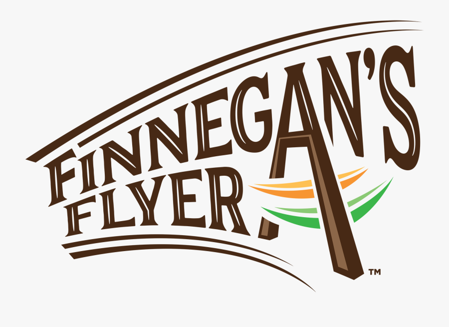 Bgw Finnegansflyertm Logo Cmyk - Busch Gardens Finnegans Flyer, Transparent Clipart