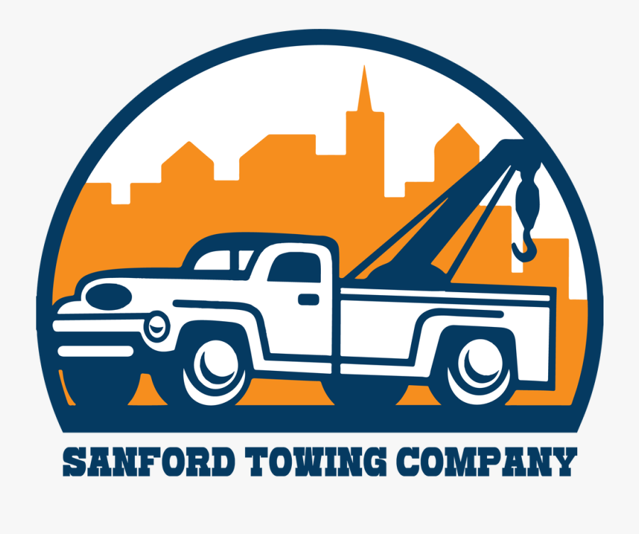 Sanford Towing / Truck - Tow Truck, Transparent Clipart