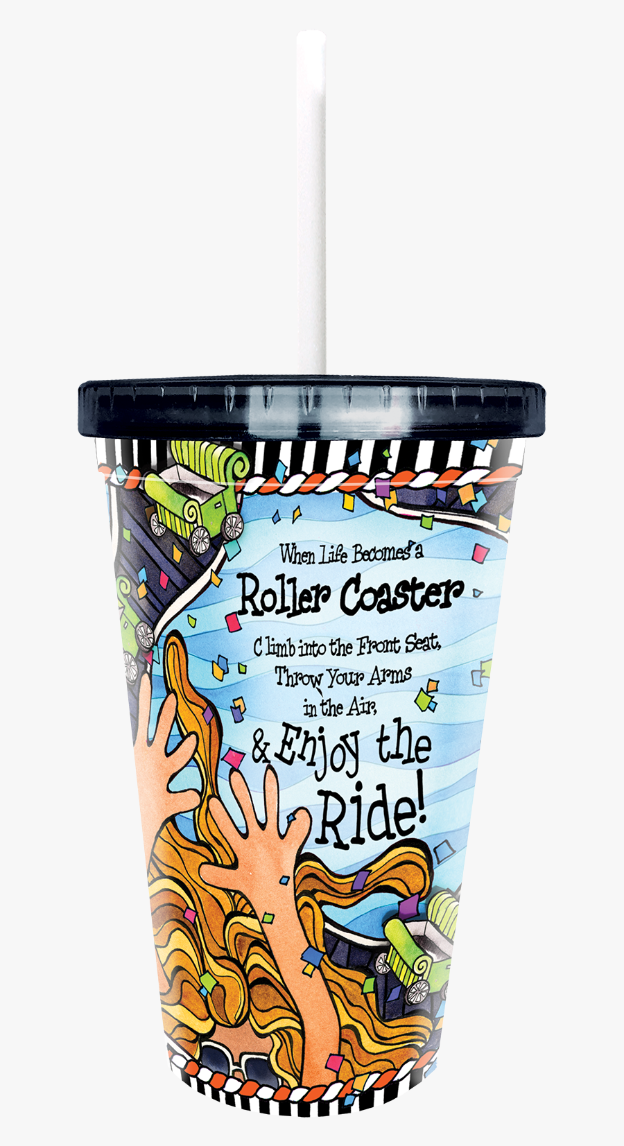 Sc508-enjoy The Ride Copy2, Transparent Clipart