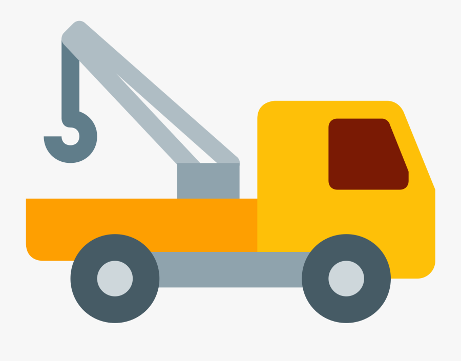 Icon Tow Truck Free, Transparent Clipart