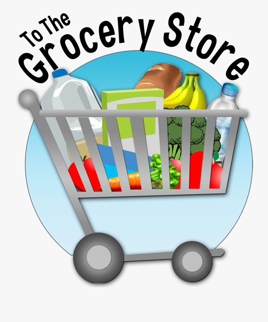 To The Grocery Store - Grocery Shopping Clipart, Transparent Clipart