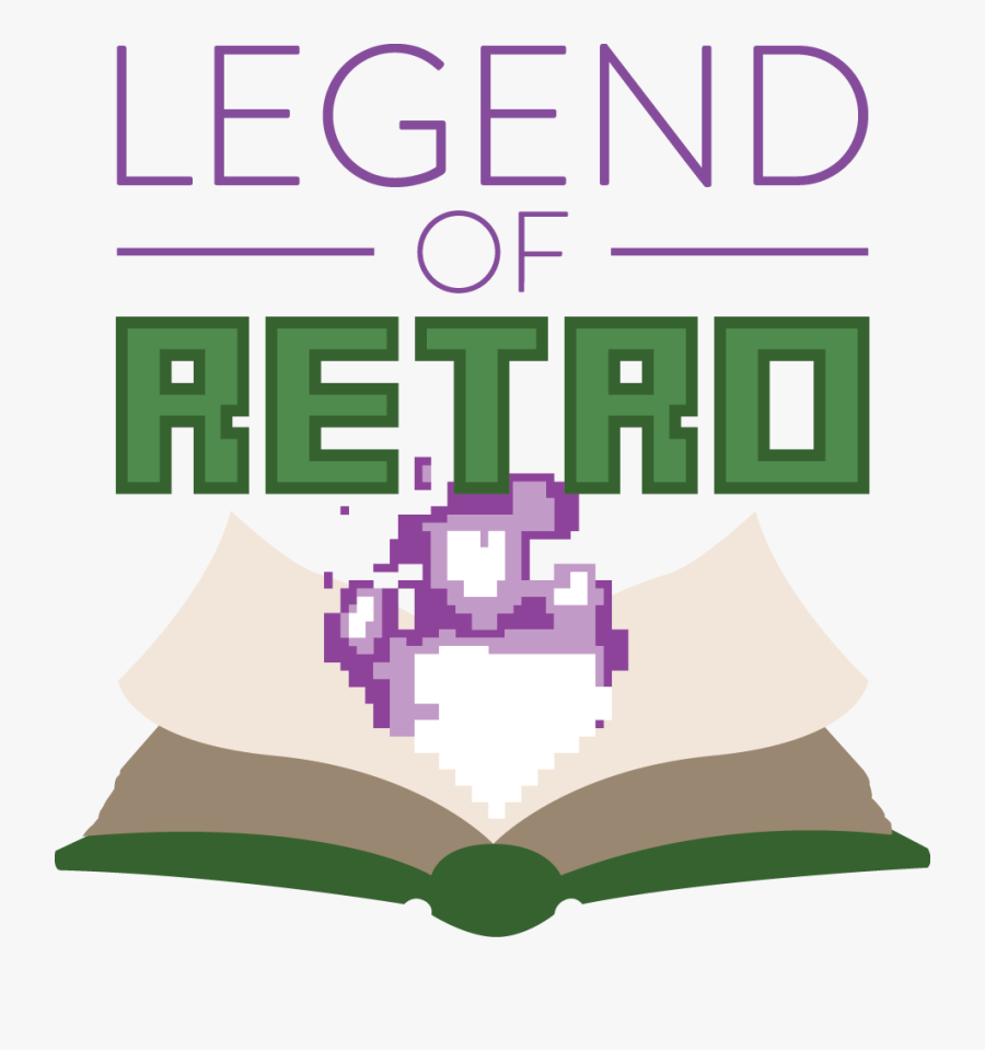 Legend Of Retro 8 Bit, Transparent Clipart