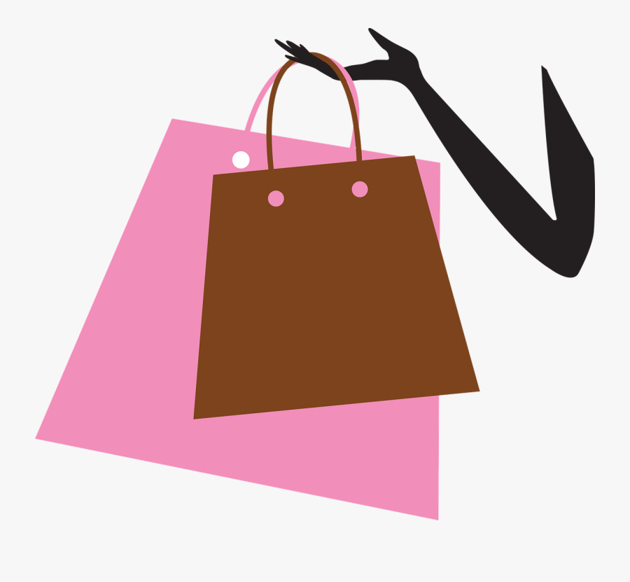Shopping Bag Png Clipart - Sacola De Compras Png, Transparent Clipart