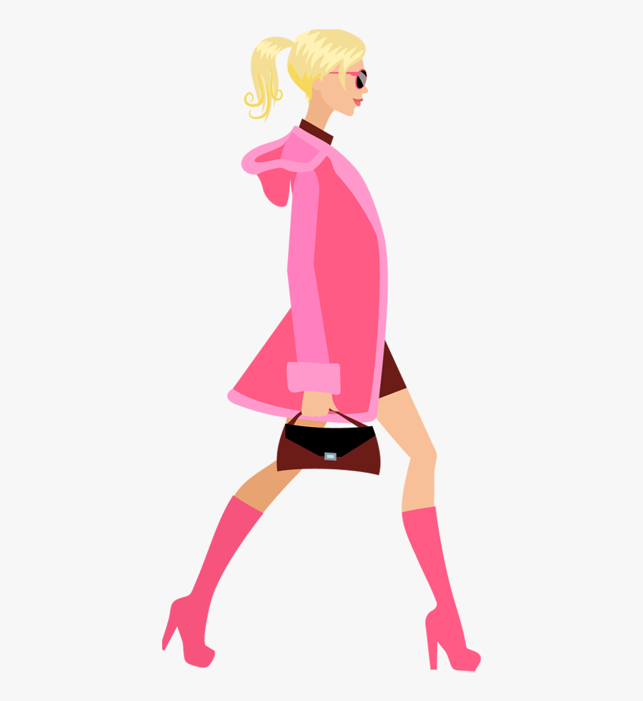 Fashion Shopping Clipart Png - Fashion Girl Png Clipart, Transparent Clipart