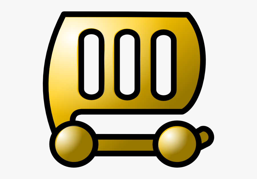 Gold Shopping Cart Svg Clip Arts - Carrinho Dourado Png, Transparent Clipart
