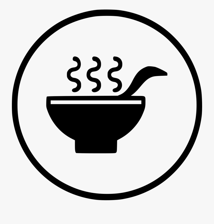 Drink Healthy Hot Soup Bowl Spoon - Bowl With Spoon Png, Transparent Clipart