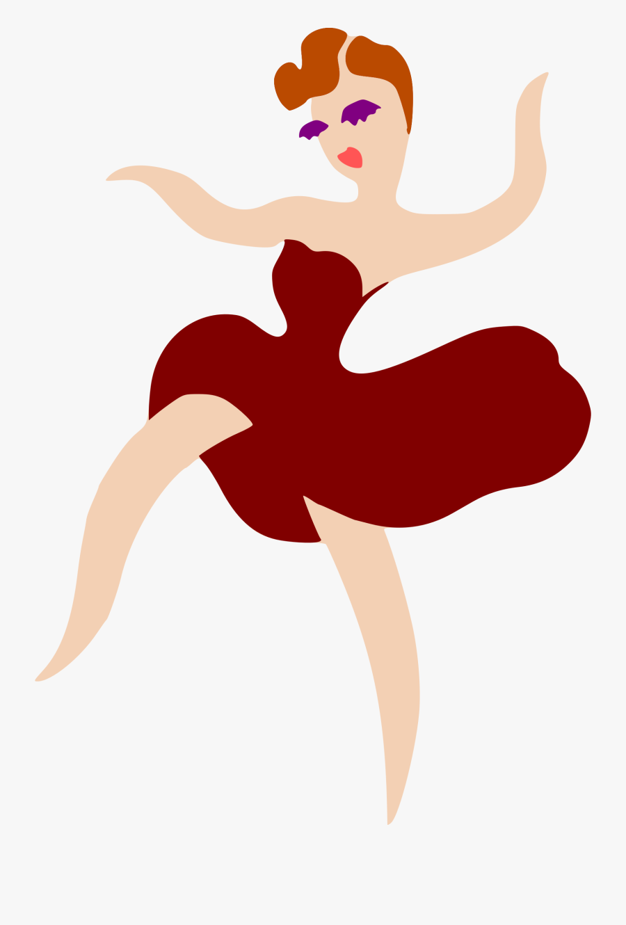 Abstract Dancer Clip Arts, Transparent Clipart