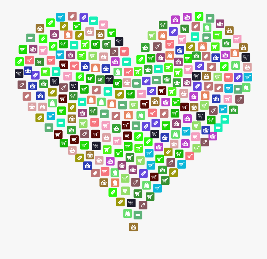 Love Shopping Clip Arts - Illustration, Transparent Clipart