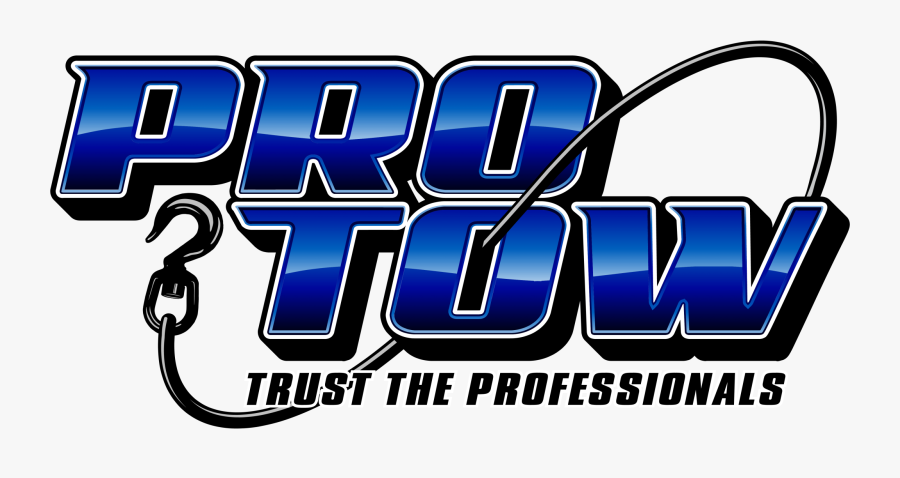 Pro-tow Auto Transport & Towing - Towing Truck Logo Disighn, Transparent Clipart