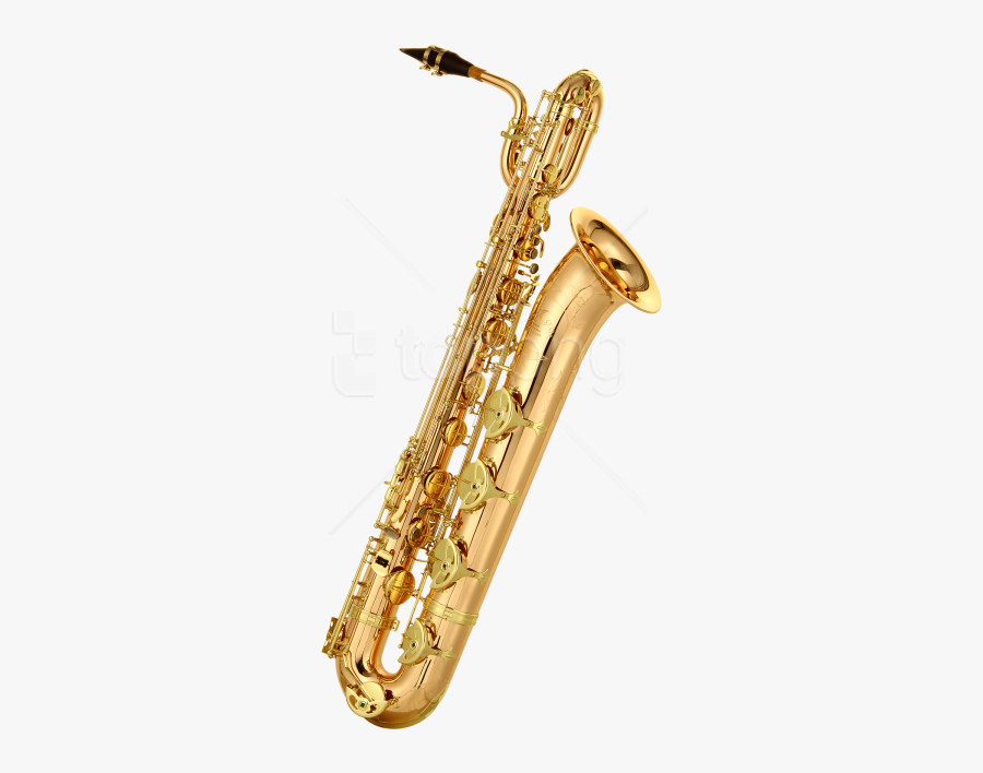 Saxophone Clipart Clear Background - 上 低音 薩克斯 風, Transparent Clipart