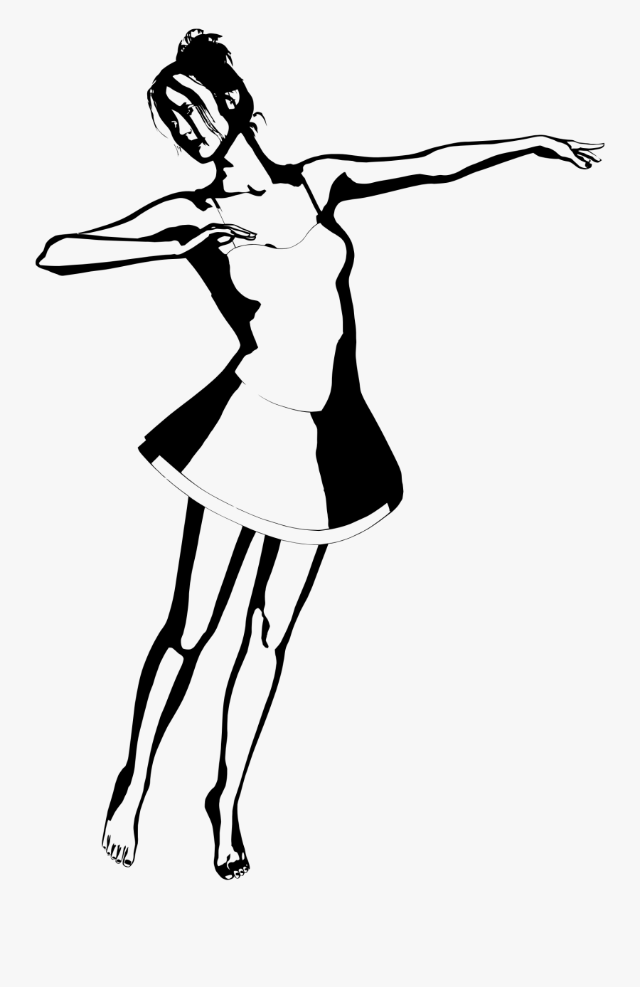 Female Dancer Clip Arts - Female Dancer Clip Art, Transparent Clipart