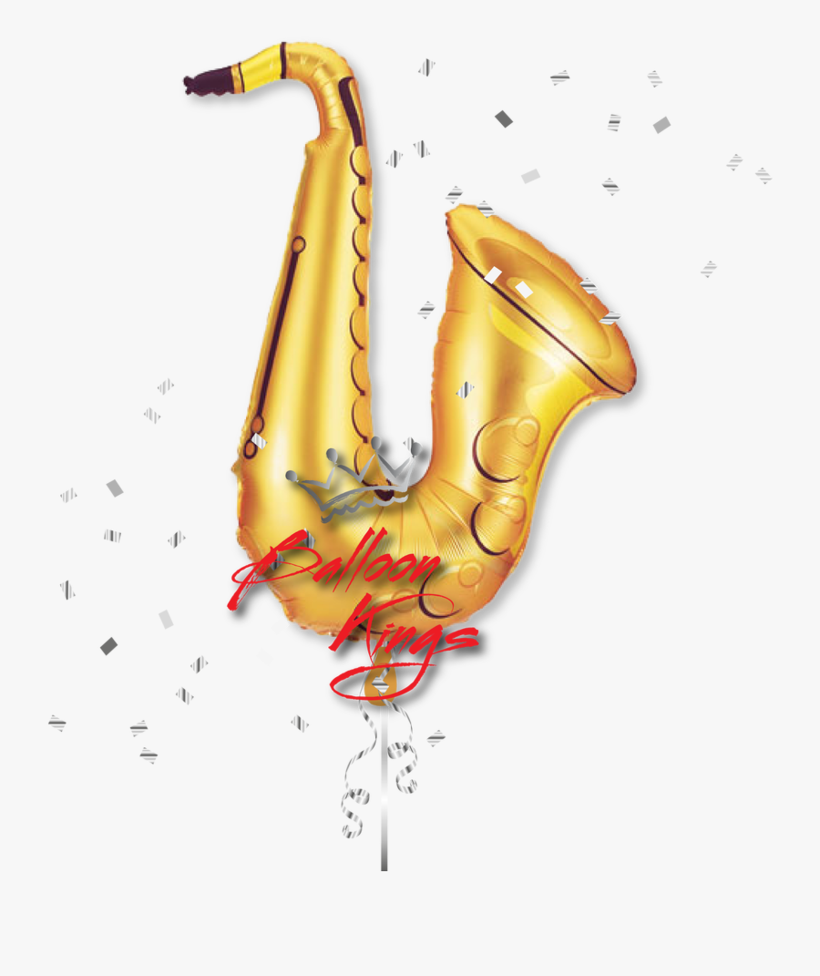 Saxophone - Balloon, Transparent Clipart