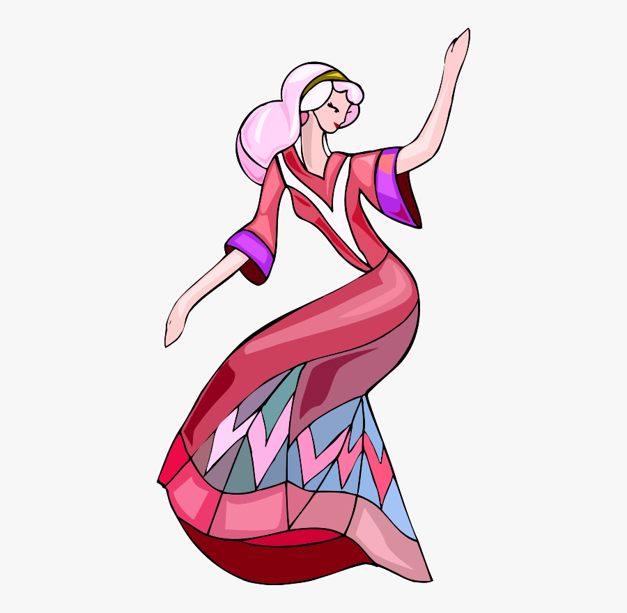 Ballet Dancer Belly Dance Art - การ์ตูน เต้นรำ, Transparent Clipart