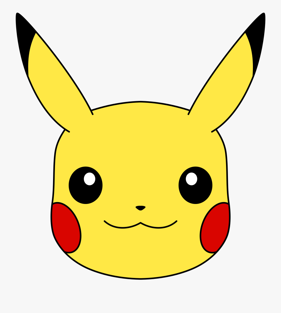 Pikachu Face Png Transparent Pikachu Face - Pikachu Face Png, Transparent Clipart