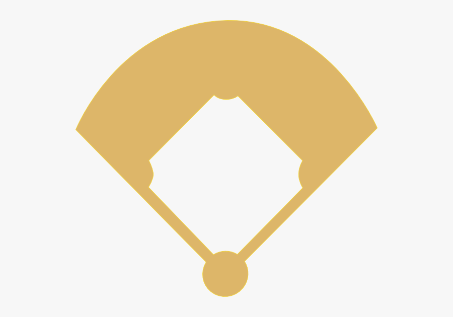 Baseball Field Cut Out, Transparent Clipart