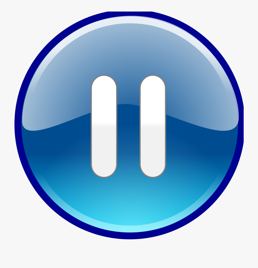 Window Clip Art Download - Windows Media Player Pause Button, Transparent Clipart