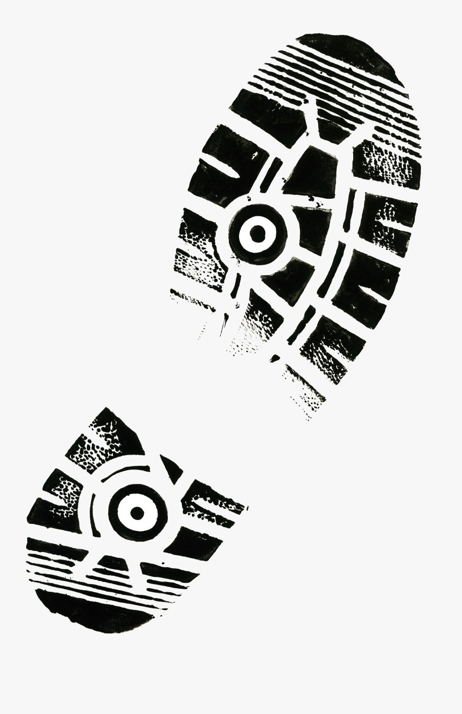 Track Shoe Clip Art Clipart Fans Transparent Png - Shoe Print Clip Art, Transparent Clipart