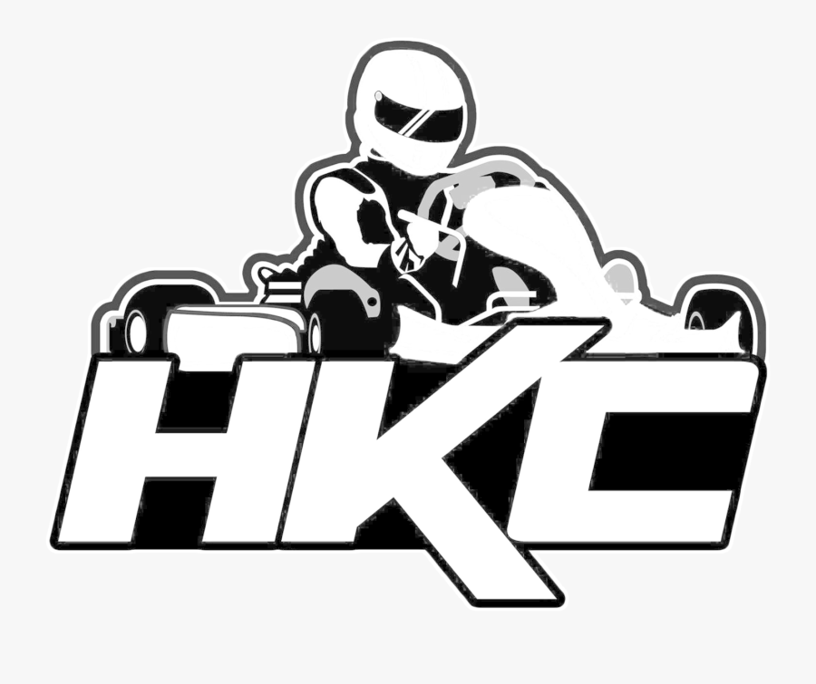 Houston Karting Complex Png Black And White Download - Go Kart Racing Logo, Transparent Clipart