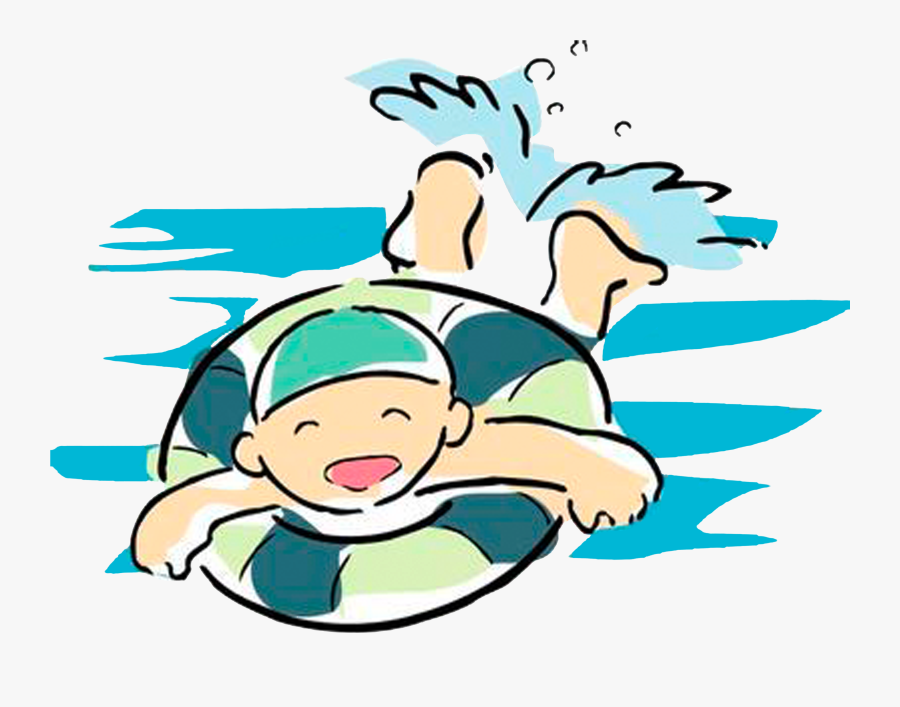 Clip Art Cartoon Swimming Pictures, Transparent Clipart