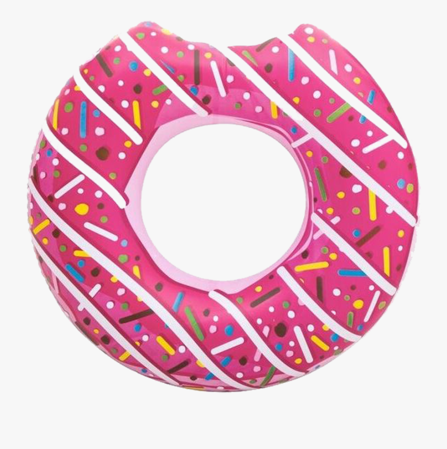 Clip Art Donuts Frosting Icing Inflatable - Donut Rubber Ring, Transparent Clipart