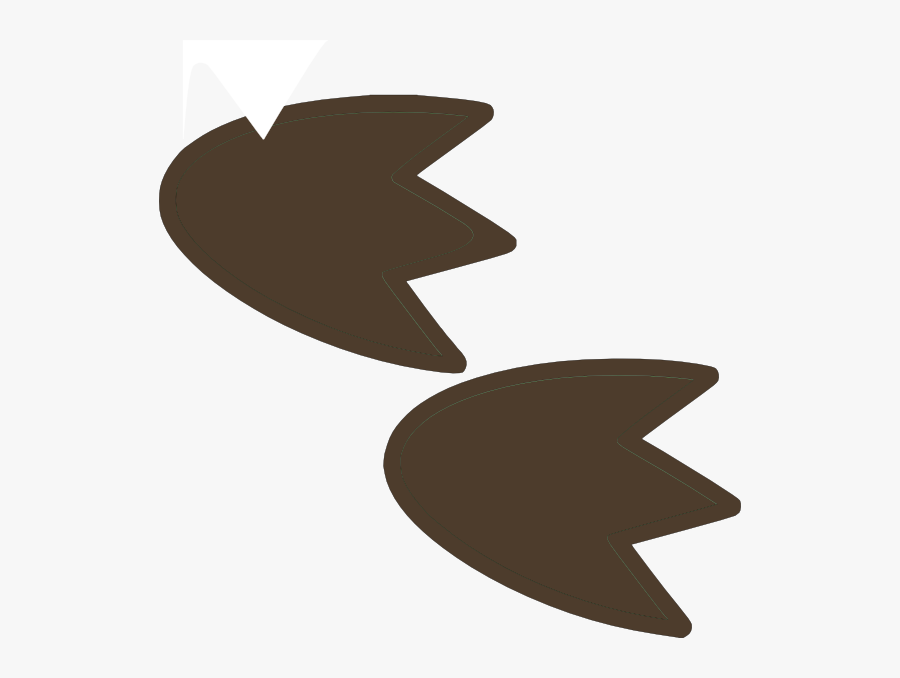Clipart Dinosaur Foot Prints, Transparent Clipart