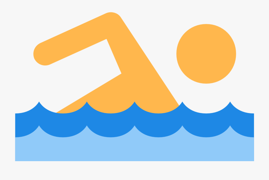 Swimming Icon Vector Png, Transparent Clipart