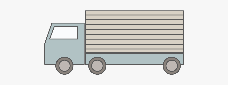 Truck, Transparent Clipart